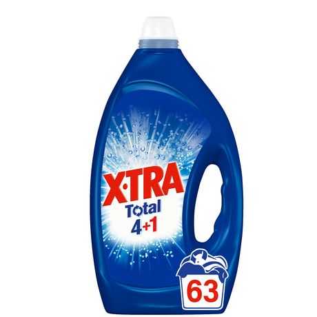 X-TRA Total 4+1 Lessive liquide (63 lavages)