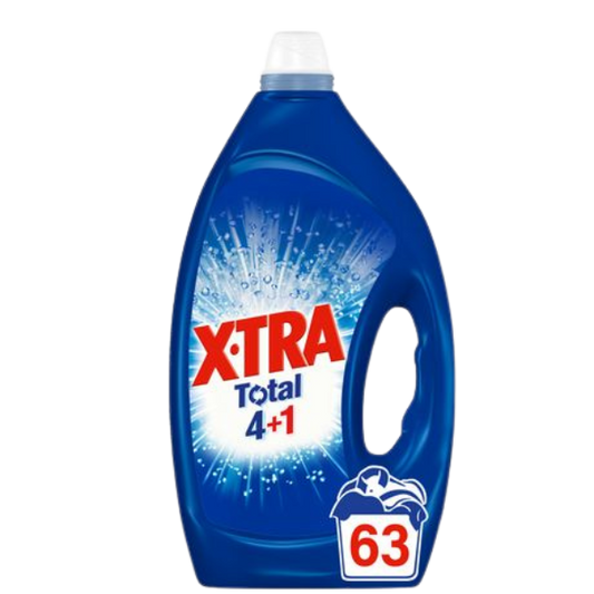 X-TRA Total 4+1 Lessive liquide (63 lavages)