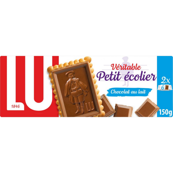 LU Petit écolier au lait 150g