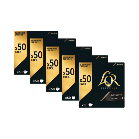 Café L’OR –Compatibles Nespresso® – Intensité 11 Ristretto