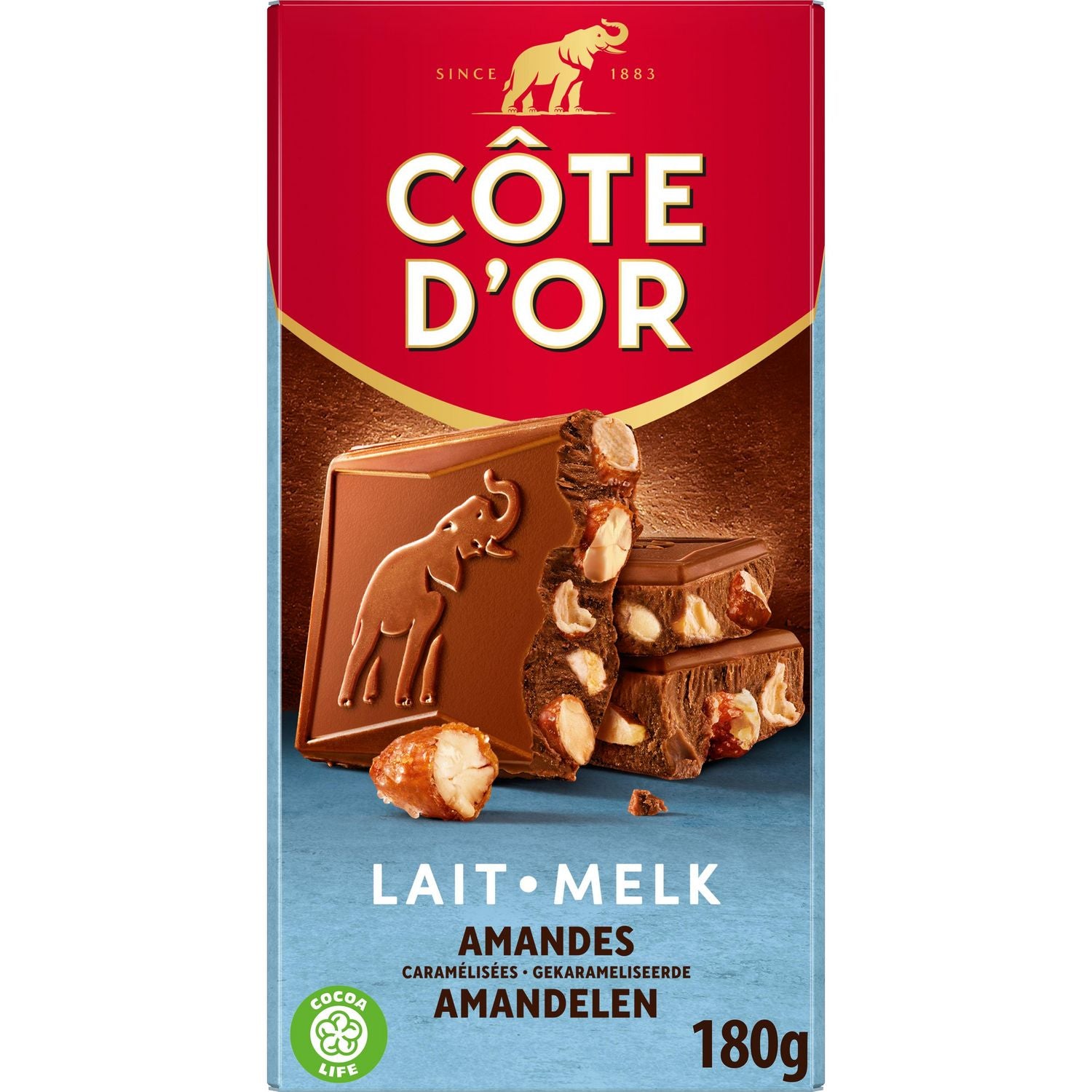 Côte D’or - Amandes 180g