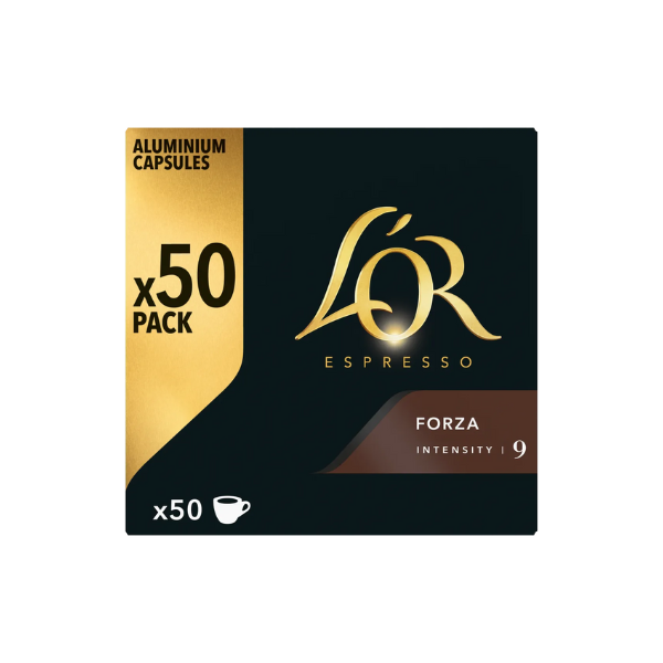 Café L’OR –Compatibles Nespresso® – Intensité 9 Forza