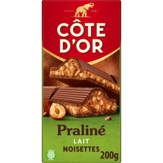 CÔTE D’OR Praliné lait Noisettes 200g