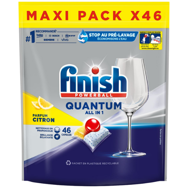 FINISH Quantum citron 46 capsules