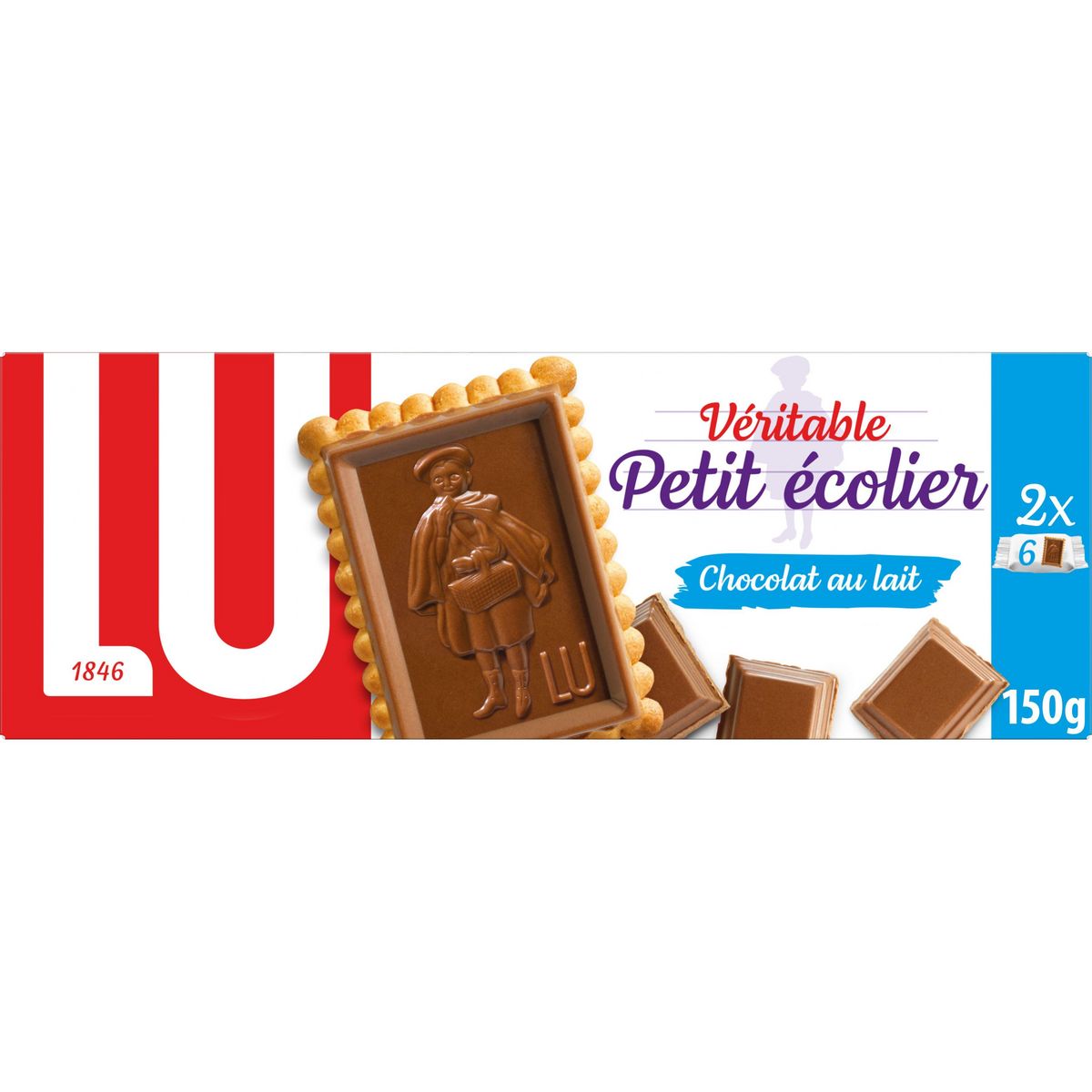 LU Petit écolier au lait 150g